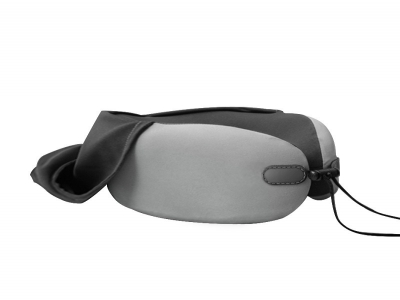 丹麦设计师款瓦宾连帽遮光旅行睡眠枕 蓝色，灰色，粉色可选