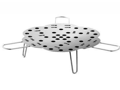 可伸缩304不锈钢花瓣蒸架