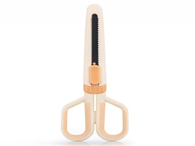 飞兹FIZZ二合一拆快递剪刀  黑色 米白色可选