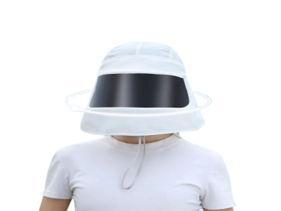 网红洋气炸街多功能出游防晒帽 蓝色 白色 果绿色 粉色 四色可选