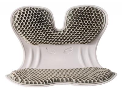 第三代升级蜂窝凝胶护腰坐垫，紫色、灰色两色可选