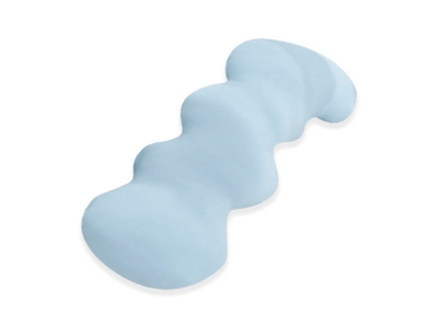 夏季凉感冰丝长抱枕 夹腿抱枕 呵护腰腿，紫色，蓝色，奶油黄，粉色，绿色 五色可选