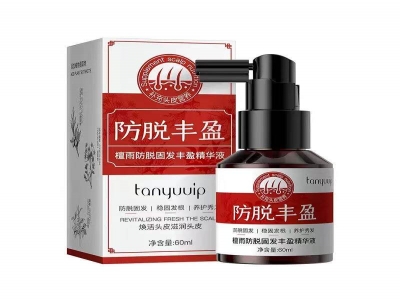 檀雨防脱固发丰盈精华液（60ml)