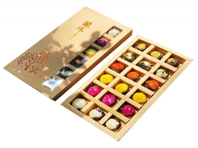云南龙珠普洱花茶，小巧龙珠(18颗装，净含量144g)