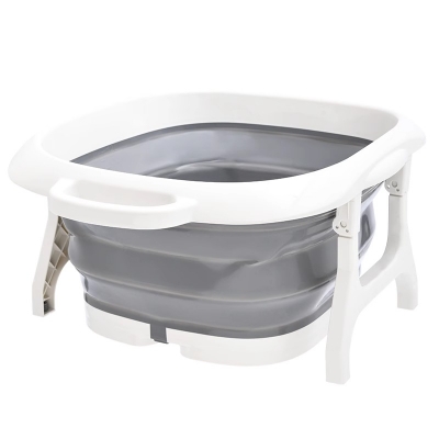 硅胶折叠温足浴桶