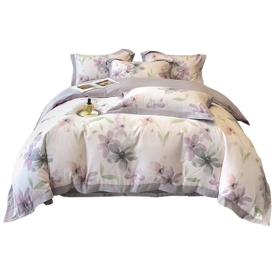 高级感轻奢加厚支纯棉磨毛四件套