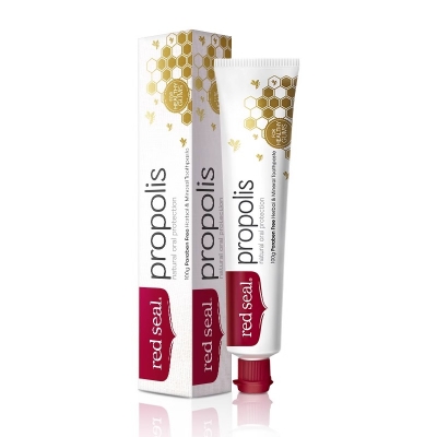 新西兰进口 红印蜂胶牙膏