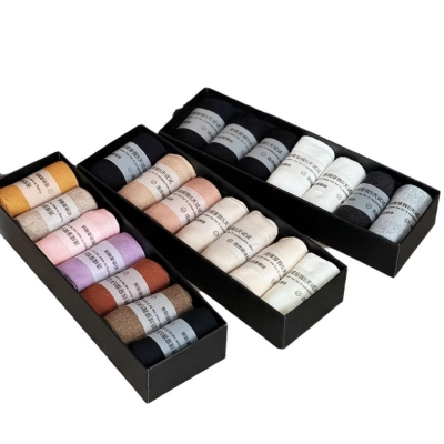 町内秋冬精油中桶袜