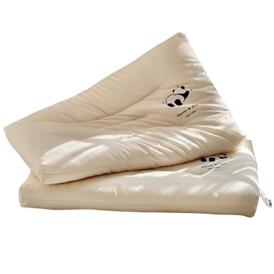 母婴级熊猫水洗棉儿童枕