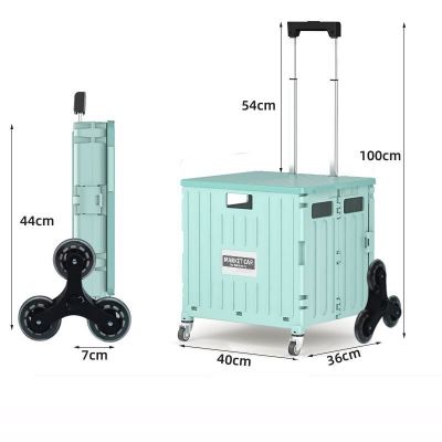 大号升级八轮爬楼梯拉杆收纳箱