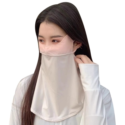夏季冰丝口罩护颈护眼角