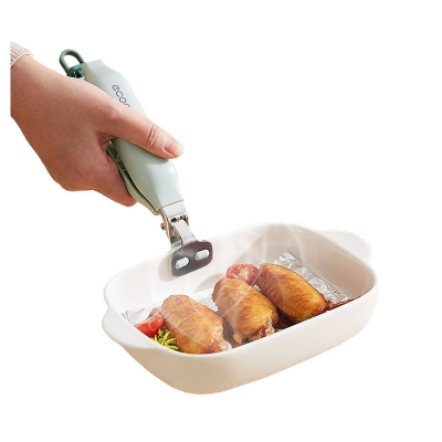 意可可ECOCO防烫取碗夹 蒸菜厨房神器  薄荷绿 奶黄 灰色 可选