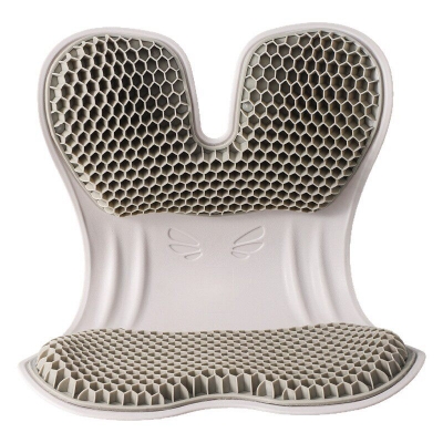 第三代升级蜂窝凝胶护腰坐垫，紫色、灰色两色可选