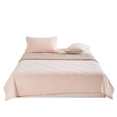 A类云母凉感针织云朵星球夏被 2-2.3米， 深兰，轻紫，云蓝，杏粉，淡绿五色可选